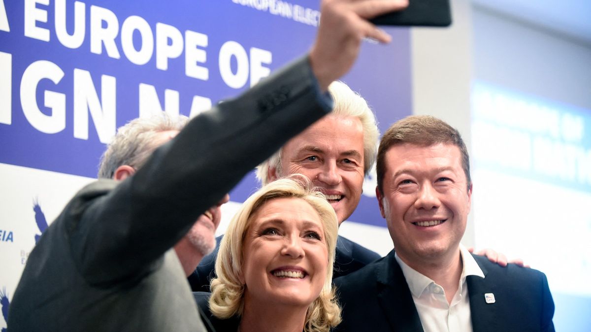 Komentář: Okamura jede za Le Penovou. A co proevropští politici?
